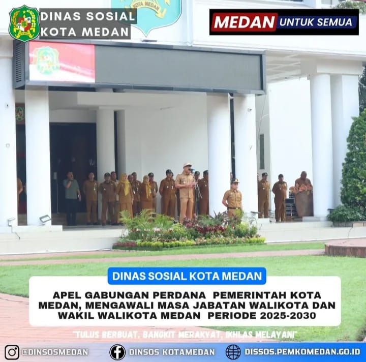 APEL GABUNGAN PERDANA PEMERINTAH KOTA MEDAN